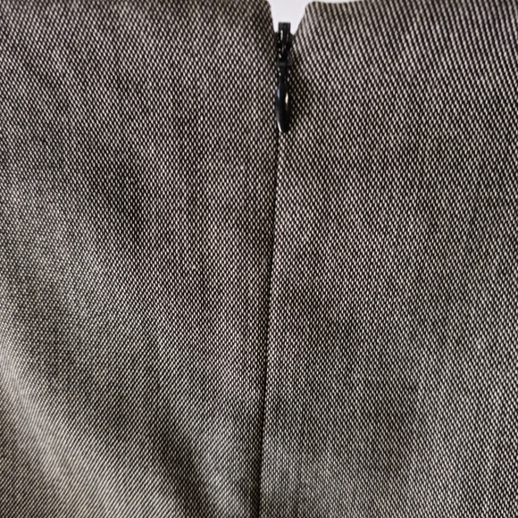 White House Black Market Elegant Gray Sleeveless Dress Size 6 - Picture 7 of 12